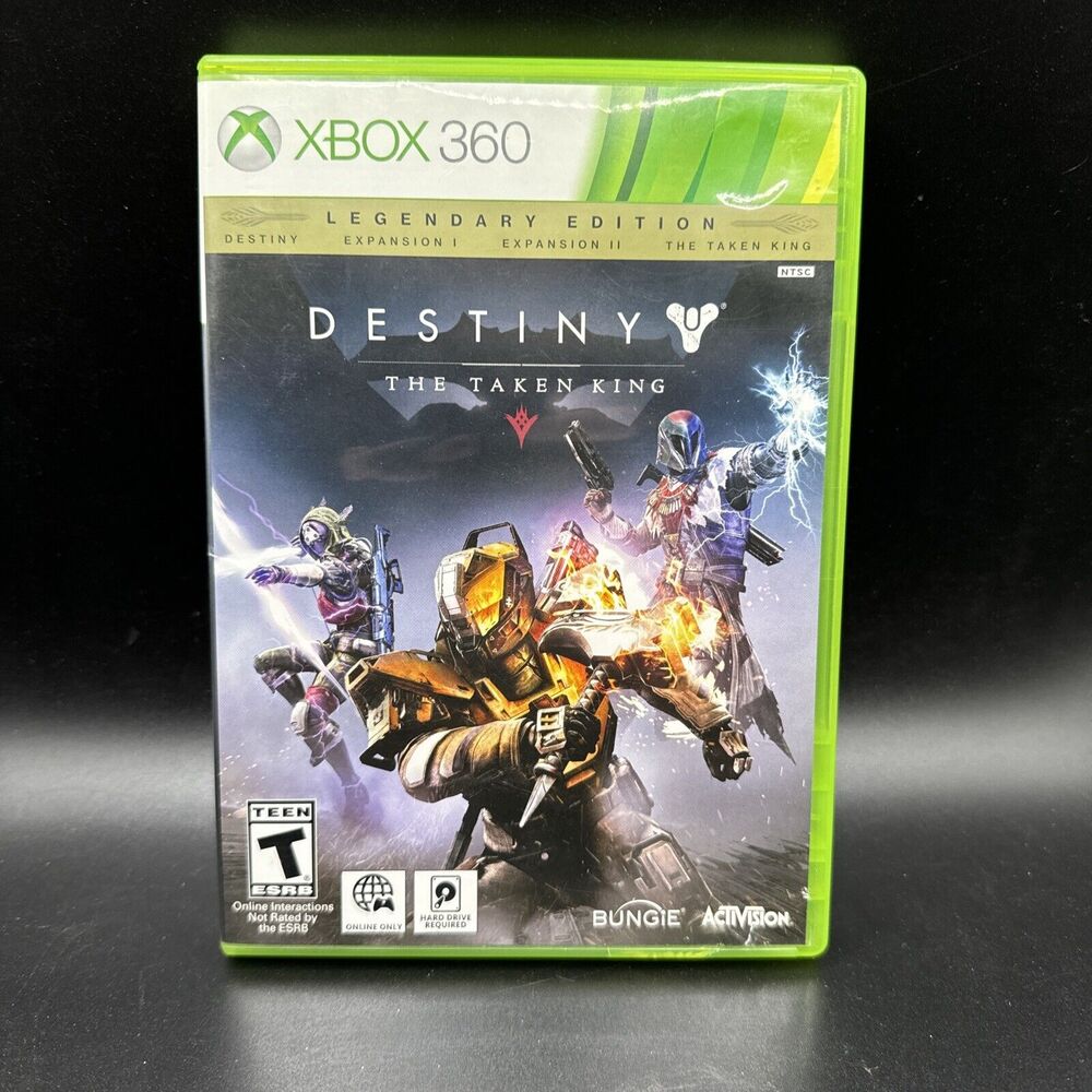 Destiny The Taken King Legendary Edition Xbox 360 AD Complete